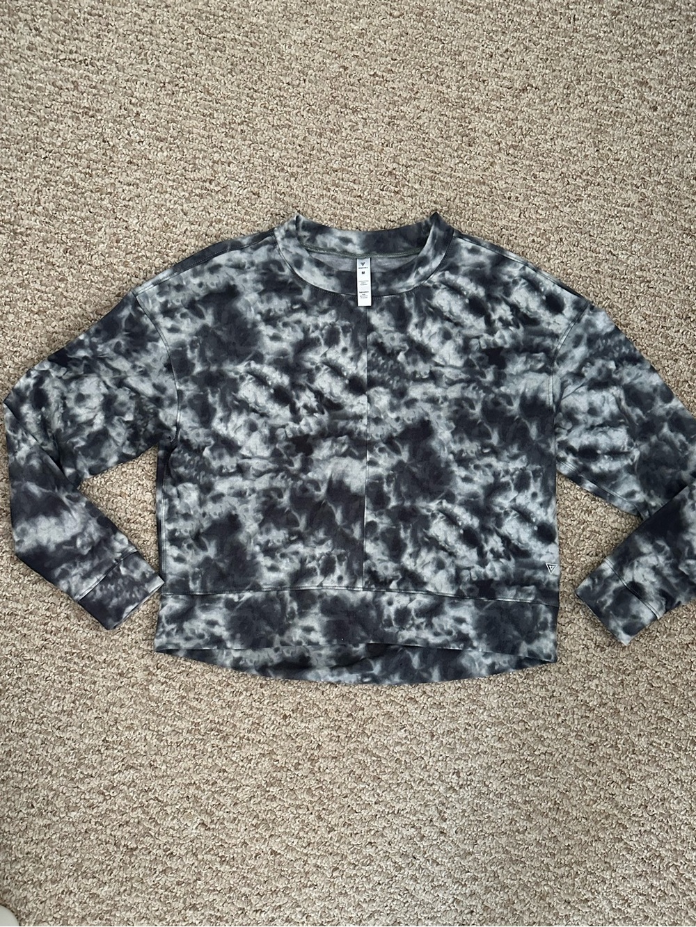 Yogasmoga Tie Dye Cropped Sweater